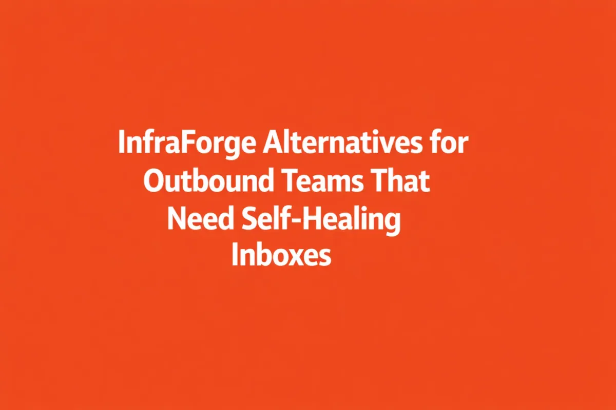 Infraforge Alternatives for Outbound Teams That Need Self-Healing Inboxes